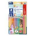 STAEDTLER Noris triplus Jumbo Σετ 12 τρίγωνα ξυλομπογιές (10+2)