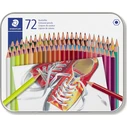 STAEDTLER Ξυλομπογιές εξάγωνες 72 τεμ (175 M72)