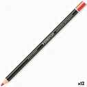 STAEDTLER Lumocolor Permanent μόνιμος μαρκαδόρος κόκκινος - 12 τεμάχια