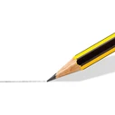 STAEDTLER Köcher Noris Ti - Σετ 72 μολύβια HB, εξάγωνο, με γόμα, μεταλλικό δοχείο