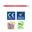 STAEDTLER Noris Club - Σετ 24 ξυλομπογιές erasable με γόμα, καρτονετούι