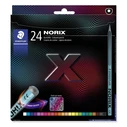 Χρωματιστά μολύβια STAEDTLER NORIX 24 τεμ. 100% PEFC