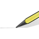 STAEDTLER Norix Graphite Pencils HB x3, Black/Grey, 100% PEFC (MPN 181-HBBK3)