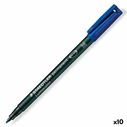 STAEDTLER Lumocolor ανεξίτηλος μαρκαδόρος M μπλε, 10 τεμάχια