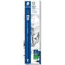 STAEDTLER Mars 526 61 HB Pencil with Integrated White Eraser (STAE5266)