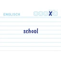 Herlitz A8 Lined Vocabulary Index Cards, white, 100 pcs