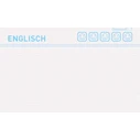 Herlitz A8 Lined Vocabulary Index Cards, white, 100 pcs