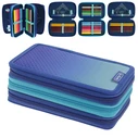 Herlitz TriCase σετ 31 τεμαχίων Dip Dye Μπλε/Τιρκουάζ