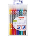 Herlitz my.pen Fineliner (2 Spitzen) - 10-piece Set with Case