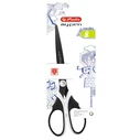 Herlitz Ψαλίδι my.pen για αριστερόχειρες, μαύρο/άσπρο