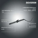 Severin LS 822 Classic Hair Curling Wand 25 mm 48 W