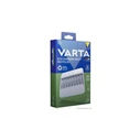 Varta Eco Charger Multi Recycled USB Φορτιστής 8 Μπαταριών Ni-MH AA/AAA Γκρι