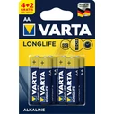 VARTA Μπαταρία Αλκαλική Longlife LR6 AA 4106 Blister