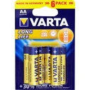 VARTA Μπαταρία Αλκαλική Longlife LR6 AA 4106 Blister