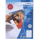 Αρχειοθέτηση φωτογραφιών HERMA Fotophan διάφανες θήκες φωτογραφιών 10x15 cm κάθετες, 10 φύλλα, PP, λευκές