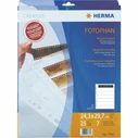 HERMA Διαφανείς θήκες αρνητικών για λωρίδες 7 x 5, 25 τεμ.