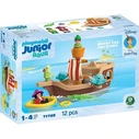 Playmobil Junior - Το Πειρατικό Πλοίο του Peter Pan με Ψεκαστήρα Νερού (71769)