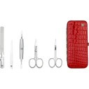 Zwilling Σετ Μανικιούρ & Πεντικιούρ 5 τεμαχίων με ψαλίδι νυχιών, δερμάτινη θήκη
