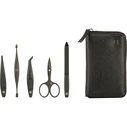 Καλλυντικά προϊόντα Zwilling Maniküre-Etui δερμάτινη θήκη 5 τεμ. μαύρο