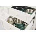 Zwilling Pure 5-piece Cookware Set 18/10 Stainless Steel, green
