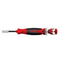 Wiha LiftUp 25 Screwdriver with Bit Magazine, 1/4" (13-piece, magnetic)