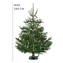 Krinner Comfort Grip+ M Christmas Tree Stand — up to 2.5 m / 12 cm trunk / 3.5 L reservoir