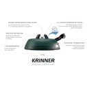 Krinner Ultra Grip+ L Christmas Tree Stand — fits trees up to 2.7 m, trunk Ø up to 12 cm, 3.7 L reservoir