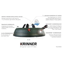 Krinner Ultra Grip+ XXL Christmas Tree Stand 4.0 m / 17 cm / 11 L (94455)