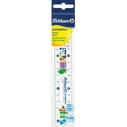 Pelikan Combino 15 cm - Διάφανος χάρακας ανθεκτικός στο σπάσιμο