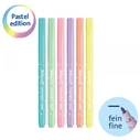 Pelikan Colorella Star C302 Pastel Fiber Tip Markers - Set of 6