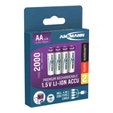 Μπαταρίες Rechargeable batteries -universal- Ansmann Li-Ion AA 1.5V 1800mAh με καλώδιο USB-C, 4 τεμ.