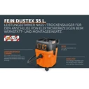 FEIN Σκούπα υγρών & στερεών Dustex 35 L Set