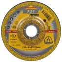 Klingspor Δίσκος λείανσης μετάλλου 125x6x22.23 mm