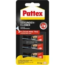 Pattex Υγρή Κόλλα Στιγμής Mini Trio, 3x1g