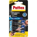 Pattex Sekundenkleber Mini-Trio Gel - 3 σωληνάρια x 1 g (κόλλα στιγμής σε μορφή gel)