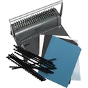 GENIE Spiralbindegerät CB-850 - Συσκευή Σπιράλ Βιβλιοδεσίας με Πλαστικούς Ράβδους (Μαύρο)