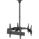 EQUIP Οροφής Βάση Τηλεόρασης 32"-65" VESA 600x400 Μαύρο (MPN 650371)