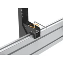 EQUIP Ceiling Mount for TVs 45"–55", 2x50 kg, 1-joint tilt, black (Lite)