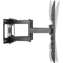 EQUIP 650335 TV Wall Mount 37"-80", up to 60 kg, VESA up to 600 x 400 mm, Black