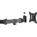 EQUIP Tabletop Monitor Stand for 17"–32" (4 Screens) 360° Swivel Black - Model 650127