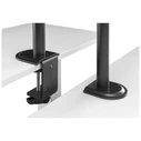 EQUIP Desk Monitor Mount for 17"–32" (4TFT) 360°, 4 x 9 kg, Black — Model 650159