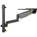EQUIP Desk-mounted Monitor Arm 17"-32" (Model 650170) - Black