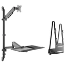 EQUIP Desk-mounted Monitor Arm 17"-32" (Model 650170) - Black
