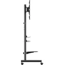 EQUIP 650635 Floor TV Stand 127–229 cm (50"–90") VESA 600 x 400 mm 60 kg Black
