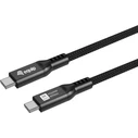 Equip USB-C to USB-C Cable USB4 80Gbps PD 240W 1.2m Black