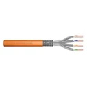 DIGITUS Instal-kab Cat7 S/FTP Twisted Pair Cable 1000m Orange AWG23/1 (DK-1743-VH-10)