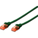 Digitus U/UTP Cat.6 (Gigabit) Καλώδιο Δικτύου Ethernet 2m Πράσινο DK-1617-020/G