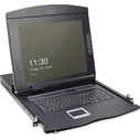 DIGITUS 17" LCD KVM Κονσόλα, 1-Θύρα VGA, Γερμανικό Πληκτρολόγιο (DS-72210-1GE)