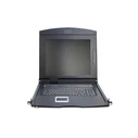 DIGITUS 17" LCD KVM Κονσόλα, 1-Θύρα VGA, Γερμανικό Πληκτρολόγιο (DS-72210-1GE)