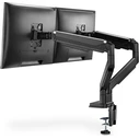 Digitus DA-90395 Επιτραπέζια Βάση για 2 Οθόνες έως 32" (Μηχανισμός αερίου)